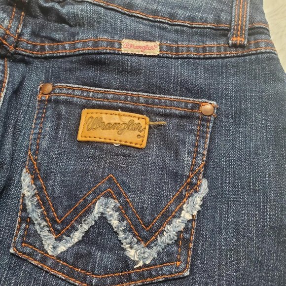 Wrangler Jeans Premium Patch Denim Mini Skirt - Picture 4 of 4